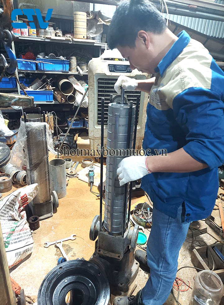Cường Thịnh Vương – Giải pháp toàn diện cho bảo trì và thay thế bộ ruột máy bơm trục đứng