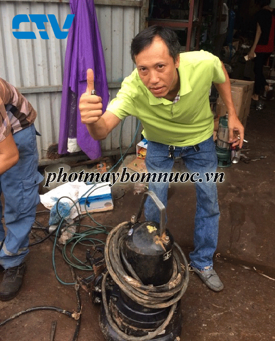 Địa chỉ cho thuê máy bơm chìm nước thải tại  Hà Nội